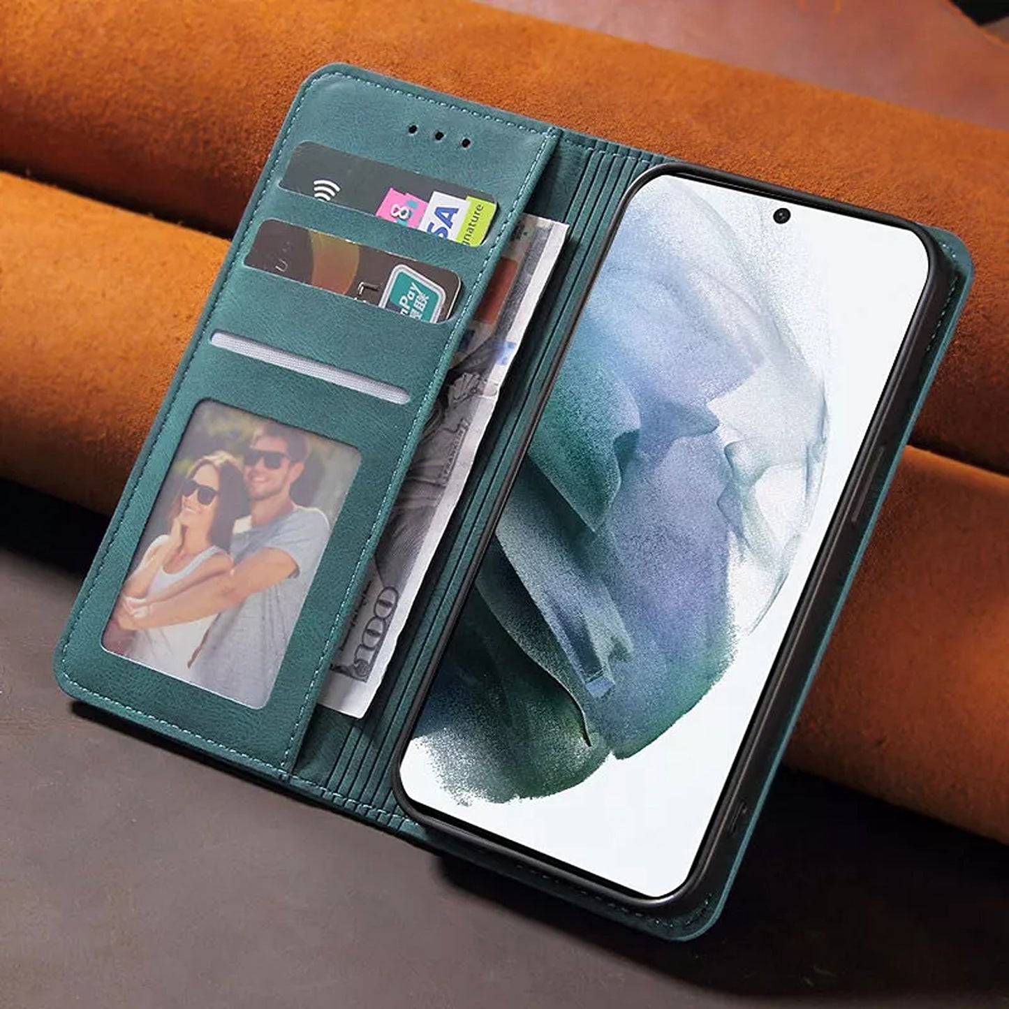 Wallet Leather Case Cover For Samsung Galaxy S9 Plus