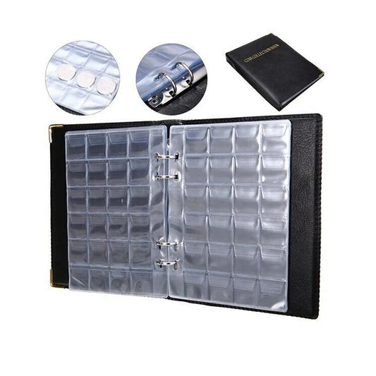 Coin Holder Album with 480 Pockets for Penny Collection