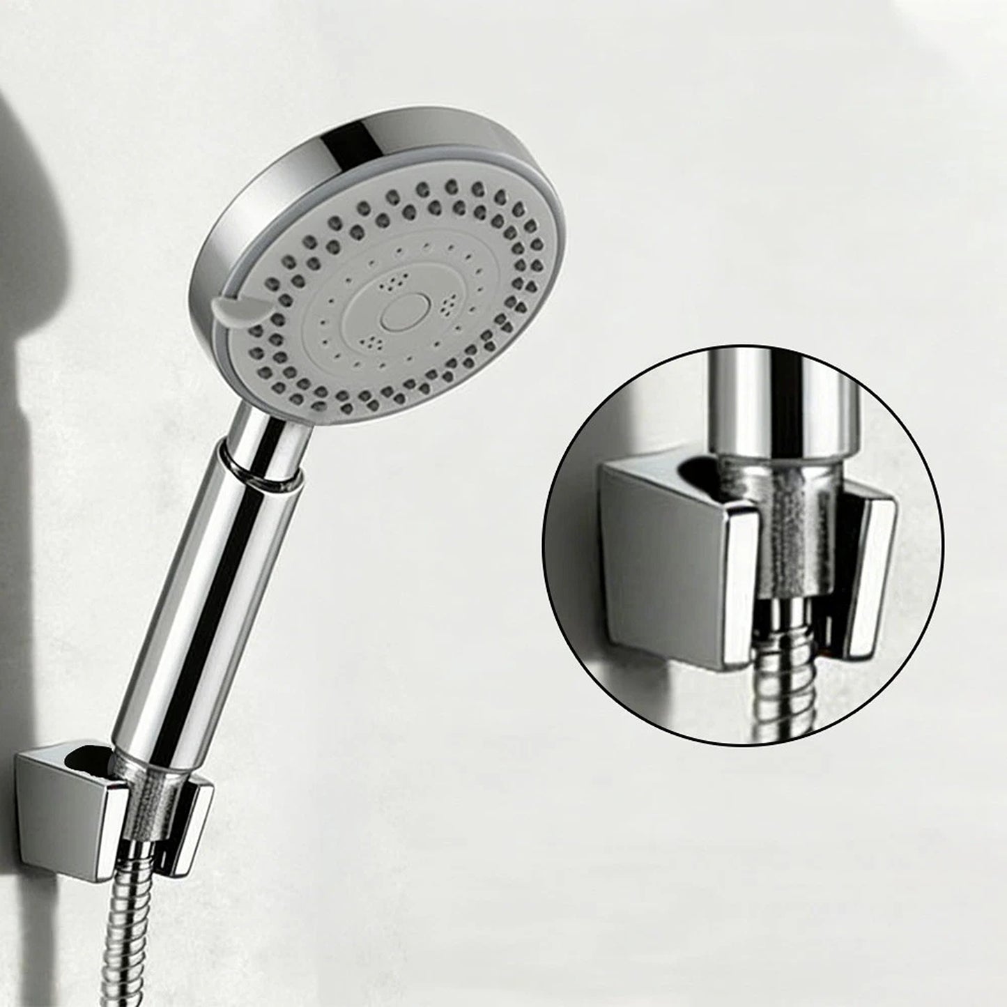 High Pressure Shower Head with 5 Spray Modes and 1.5m Hose