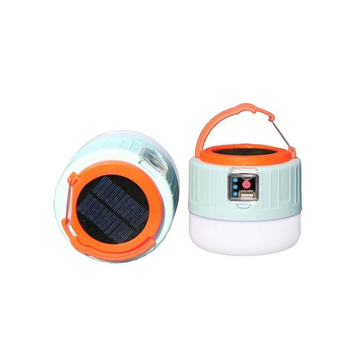 USB Rechargeable Solar LED Lantern for Camping and Outdoor