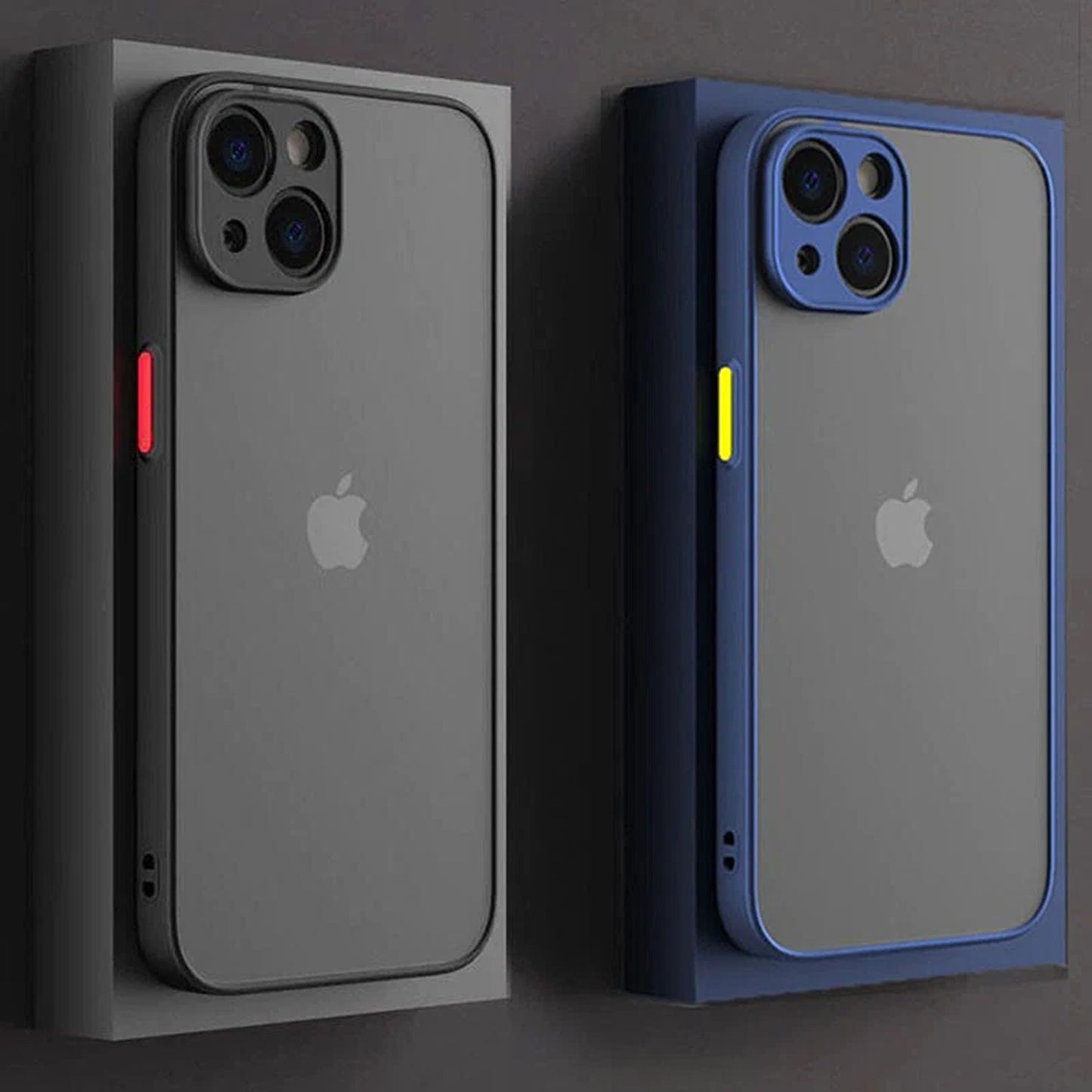 Blue Shockproof Protective Case for iPhone 15 14 13 12 11