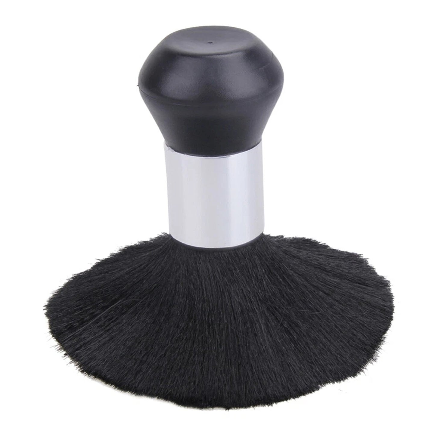 Barber Neck Duster Brush Hair Cutting Cleaning Brush Black