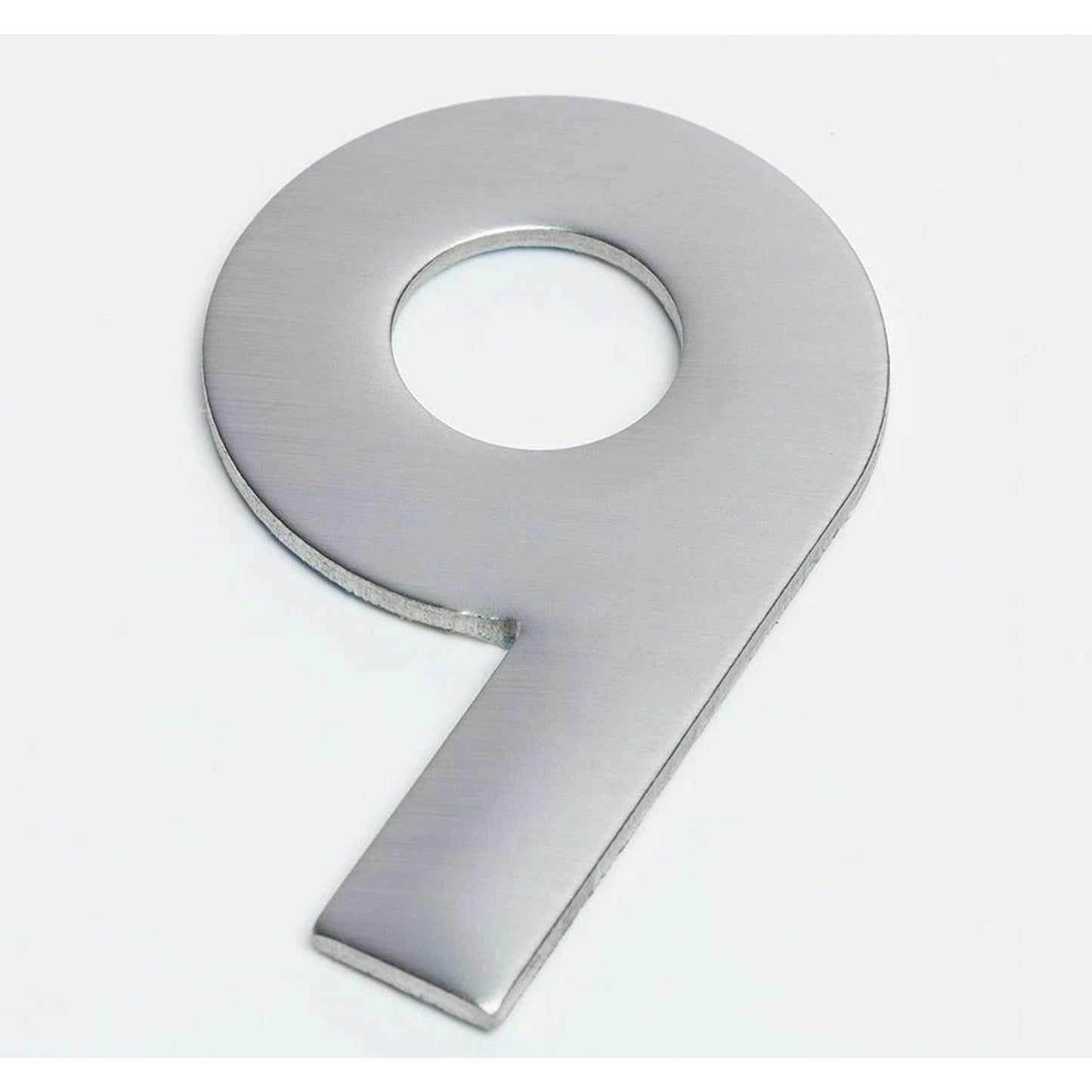 Stainless Steel House Numbers for Door Letterbox or Wall Plaque Stick On