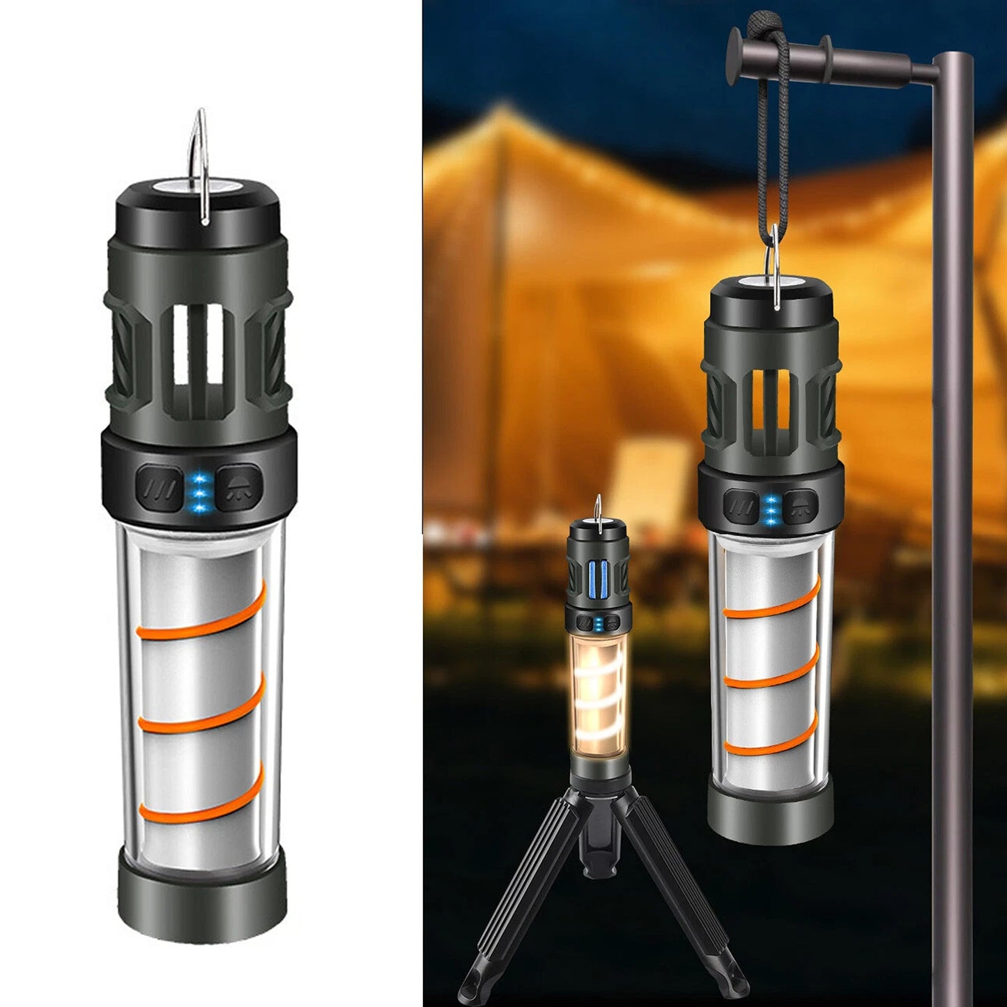 3 in 1 Mosquito Repellent Lamp and Camping Lantern
