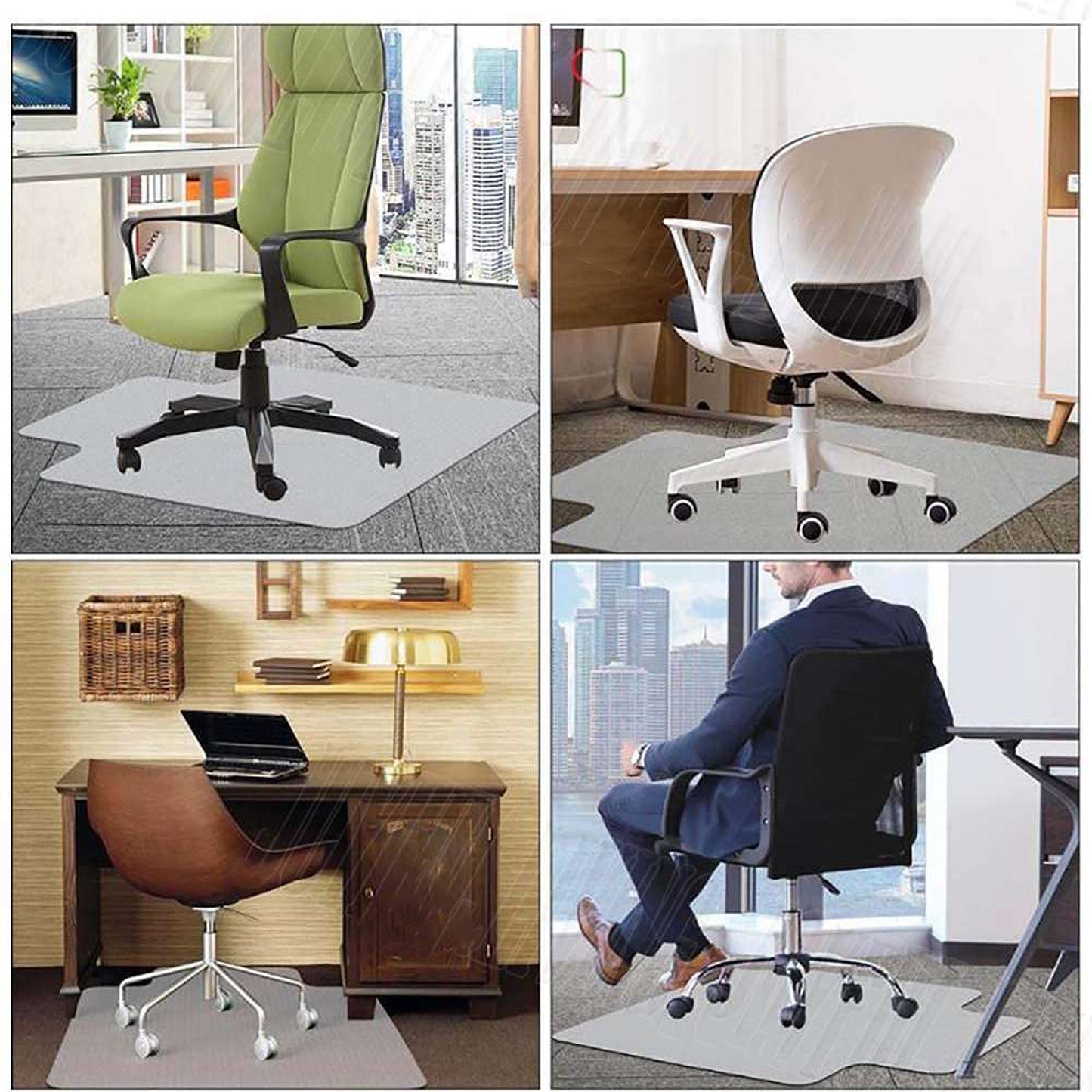 Home Office Room Chair Mat Carpet Floor Protector Mat