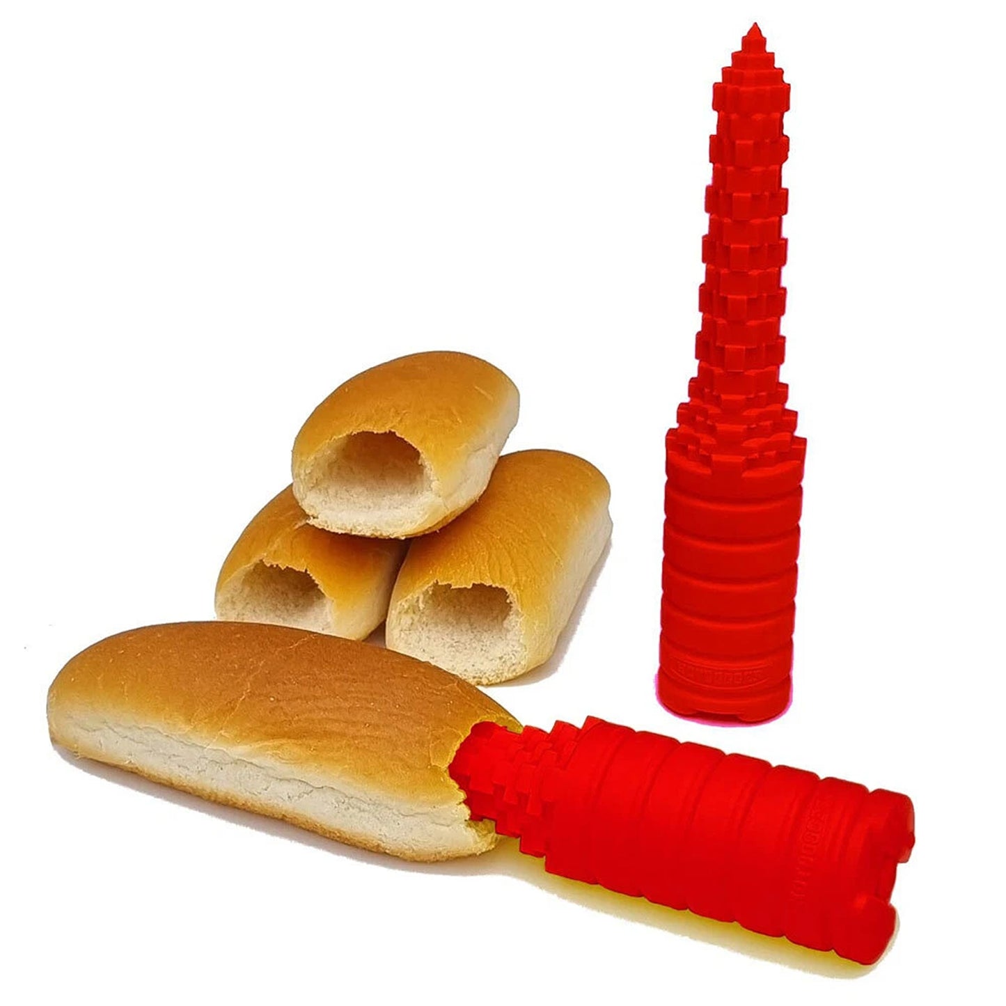 BBQ Hot Dog Bun Driller Leakproof Hotdog Tool