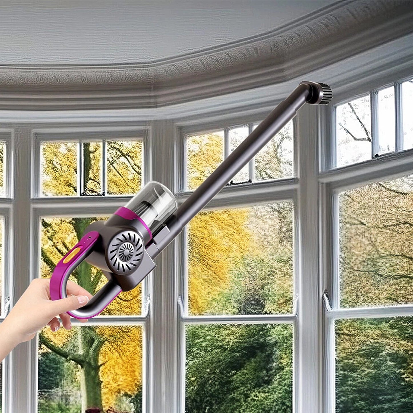 Cordless Handstick Vacuum Cleaner Handheld Upright for Home