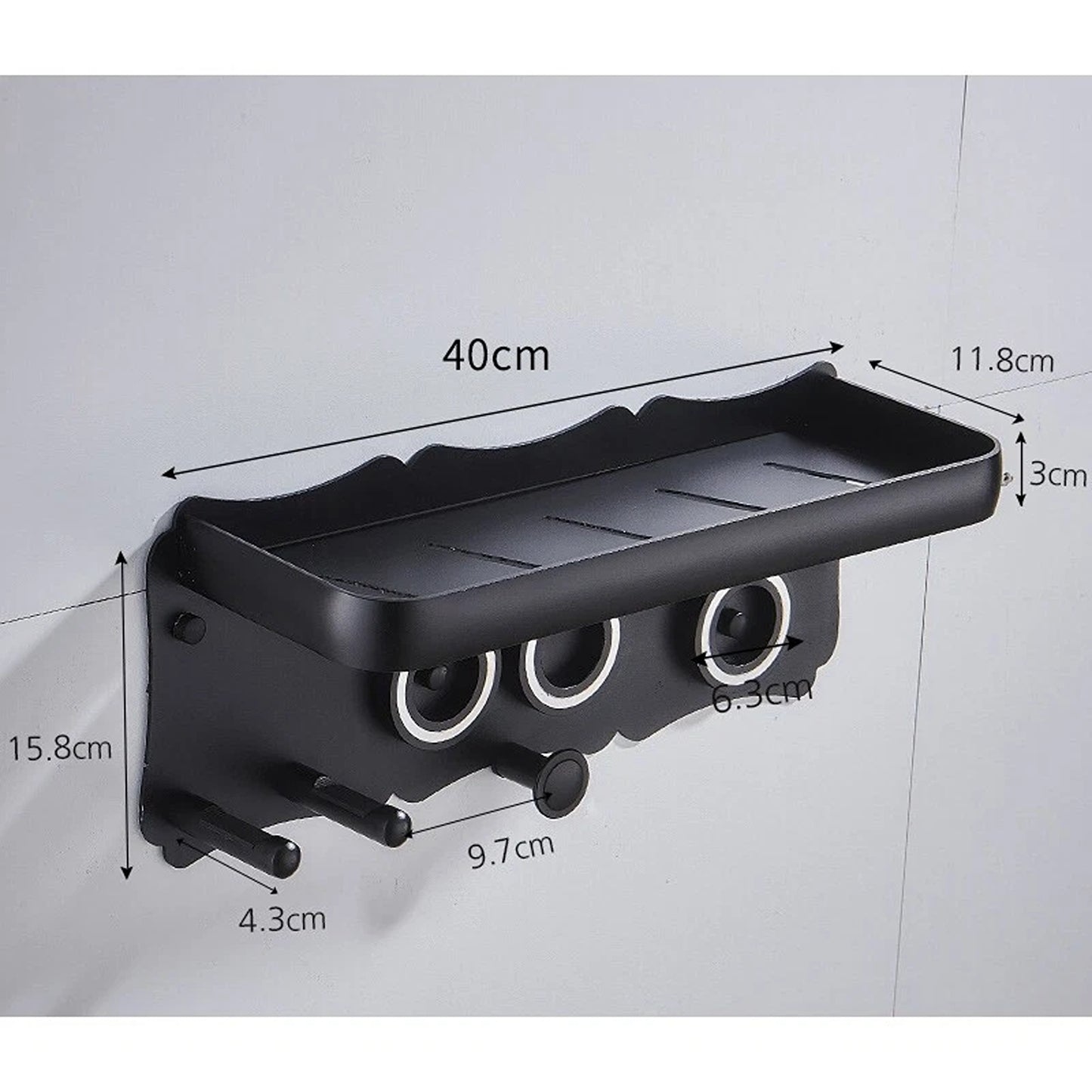 Magnetic Hair Dryer Holder Wall Mount for Dyson Air Vent