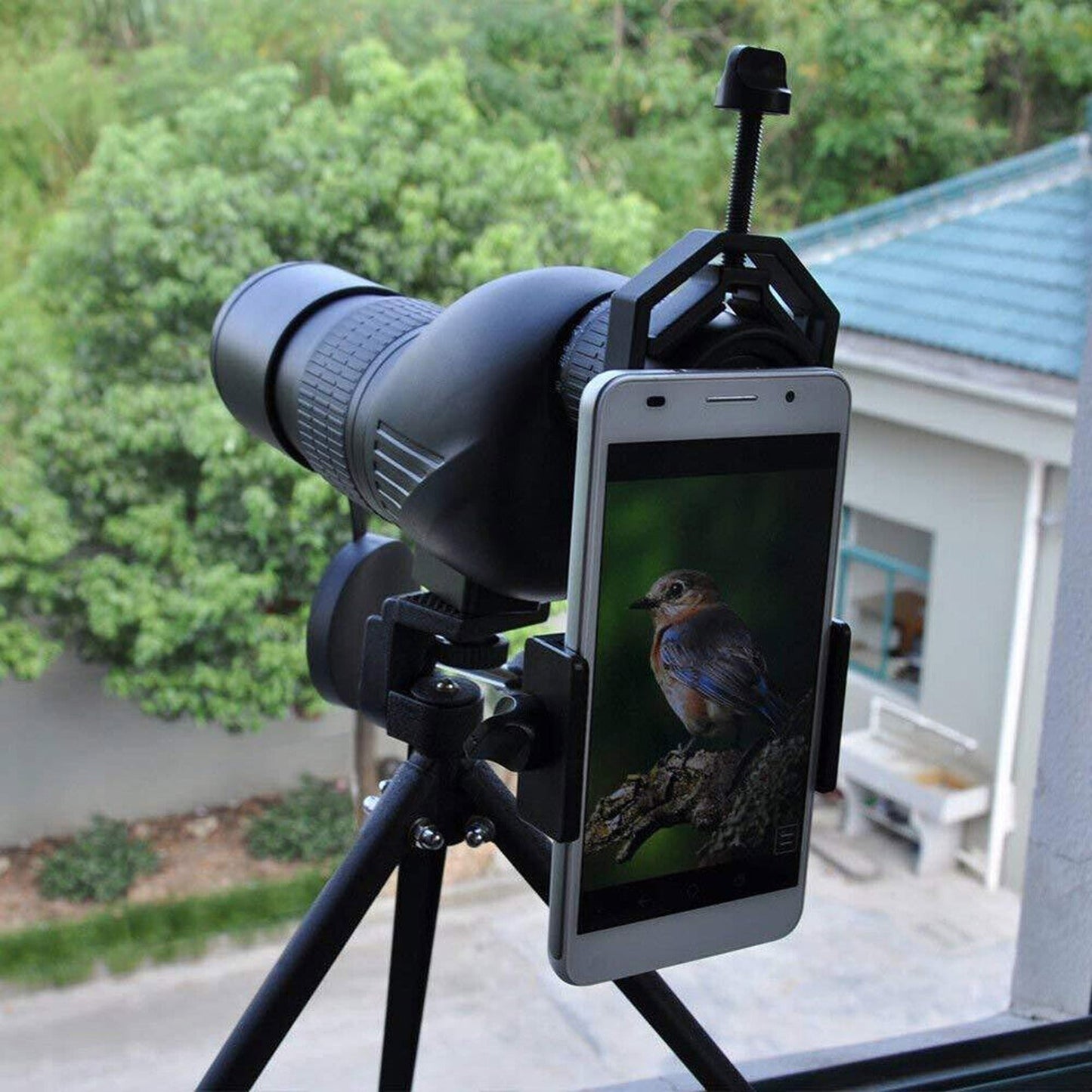 Spotting Scope Mount Universal Mobile Phone Holder