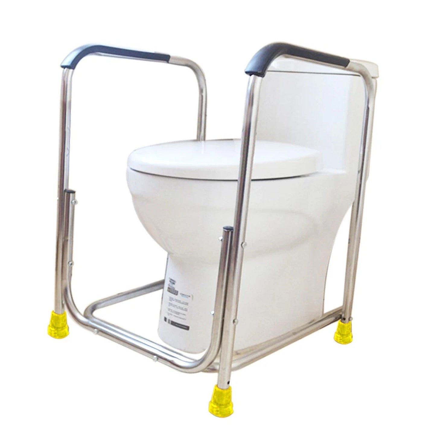 Over Toilet Support Frame Safety Rail Grab Bar Aid To Stand Up
