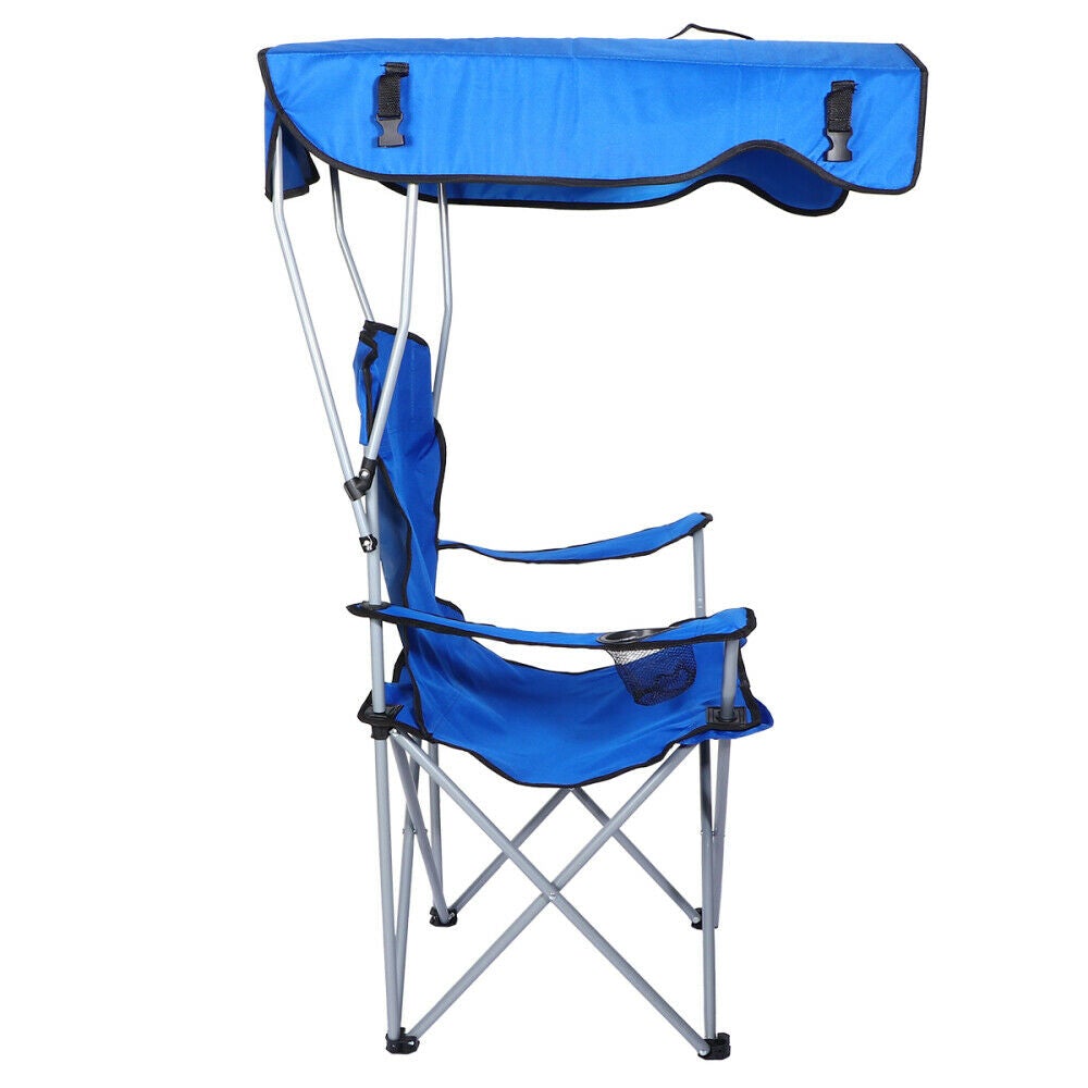 Outdoor Foldable Camping Chair with Canopy