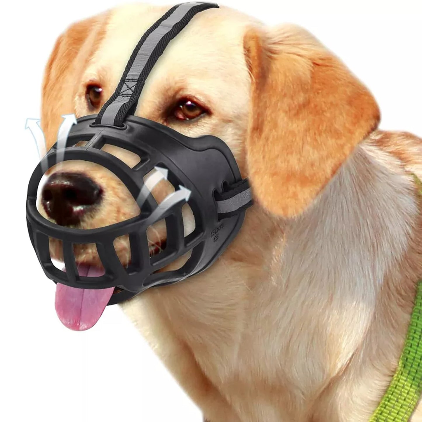Adjustable Dog Muzzle Basket for Training and Anti Biting