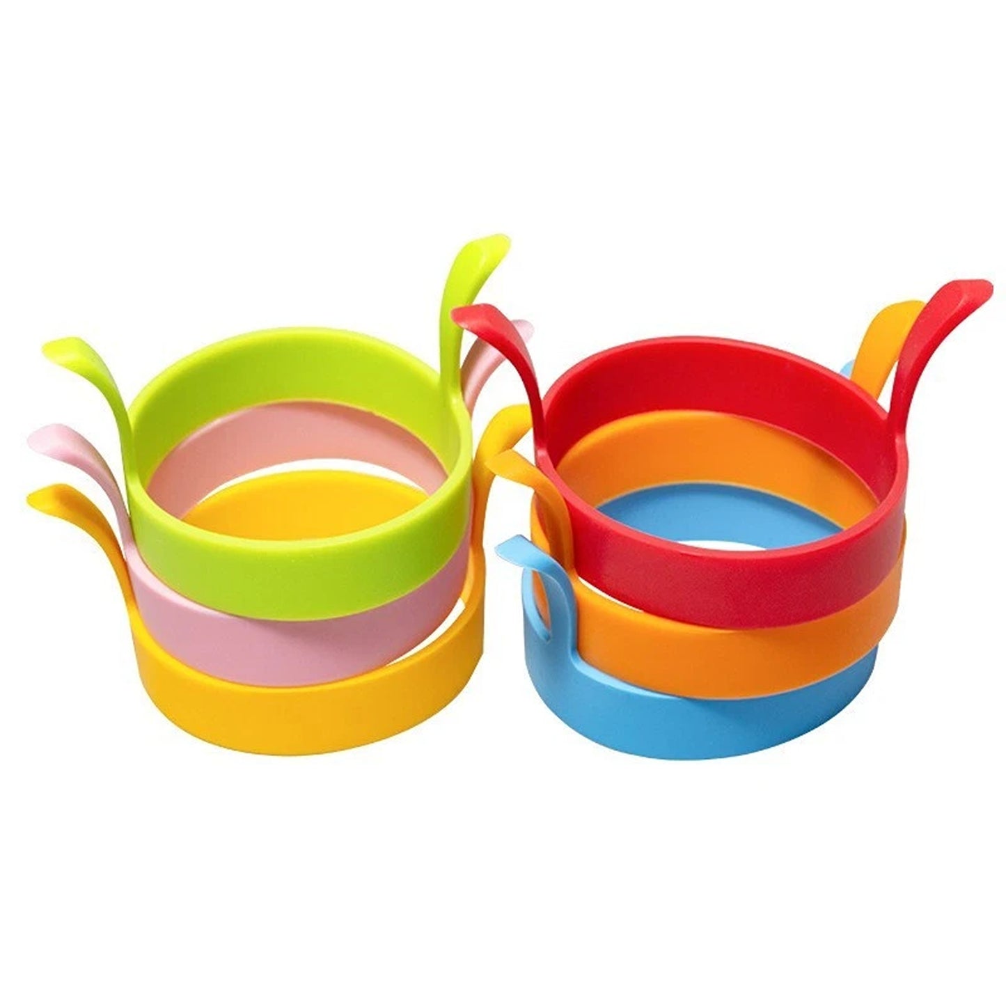 6pcs Silicone Egg Rings Non Stick Cooking and Baking Tools