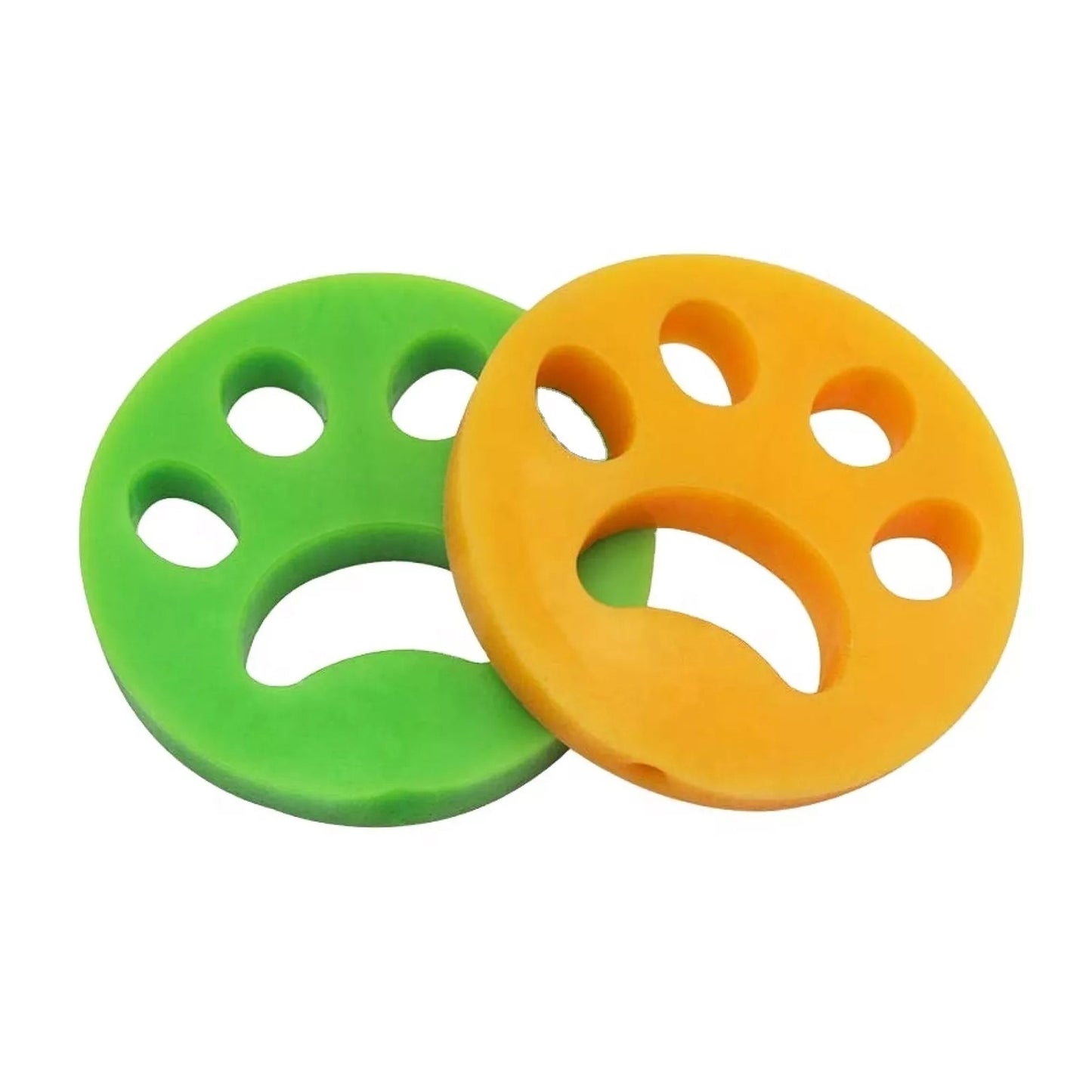 Pet Hair Remover for Laundry Reusable Silicone Lint Catcher 2 Pack