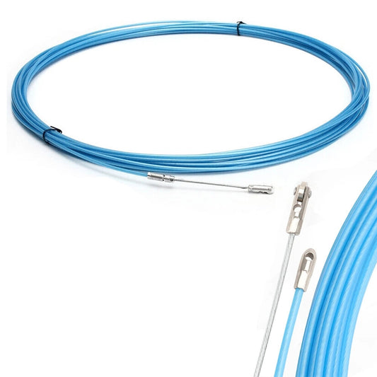15m Conduit Snake Cable Rodder Fish Tape Wire Pulling Tool