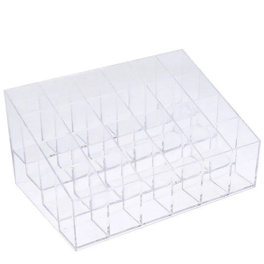 Lipstick Storage Organizer Display Stand for Makeup Collection