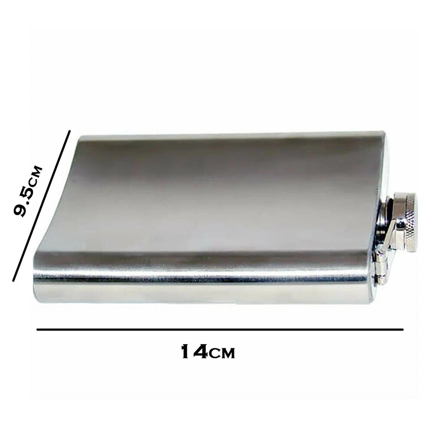 Portable 8oz Stainless Steel Liquor Flask
