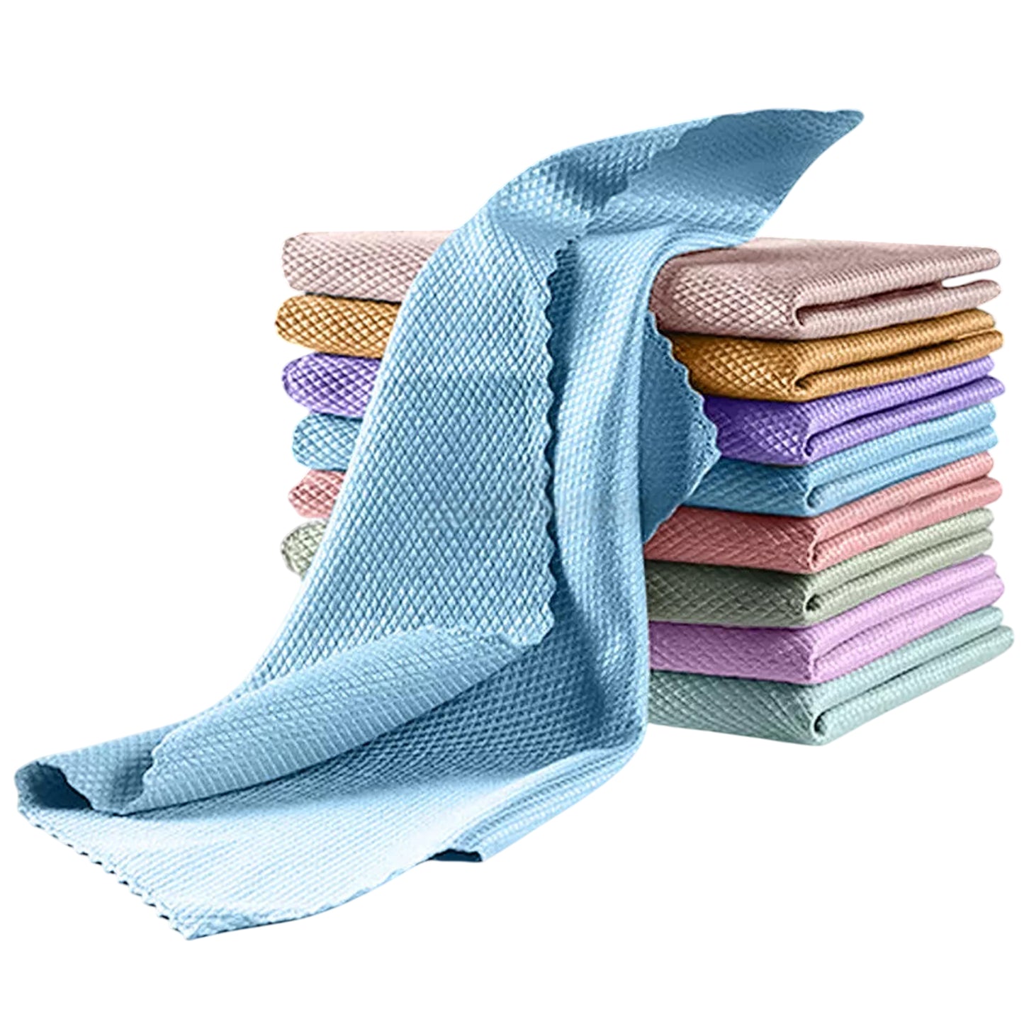 Magic Nano Cloths 5 Pack for Dishwashing and Glass Cleaning