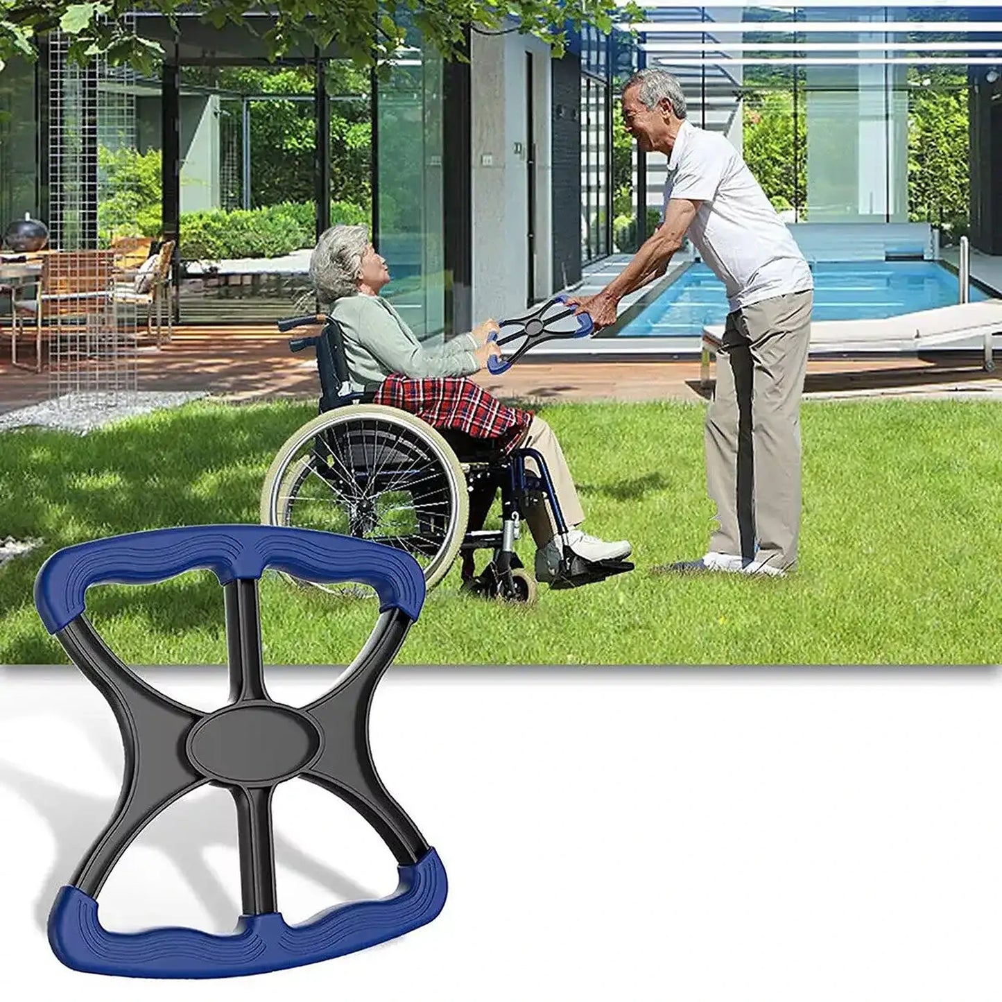Non Slip Grip Portable Patient Lift Standing Aid Tool Elderly Handle