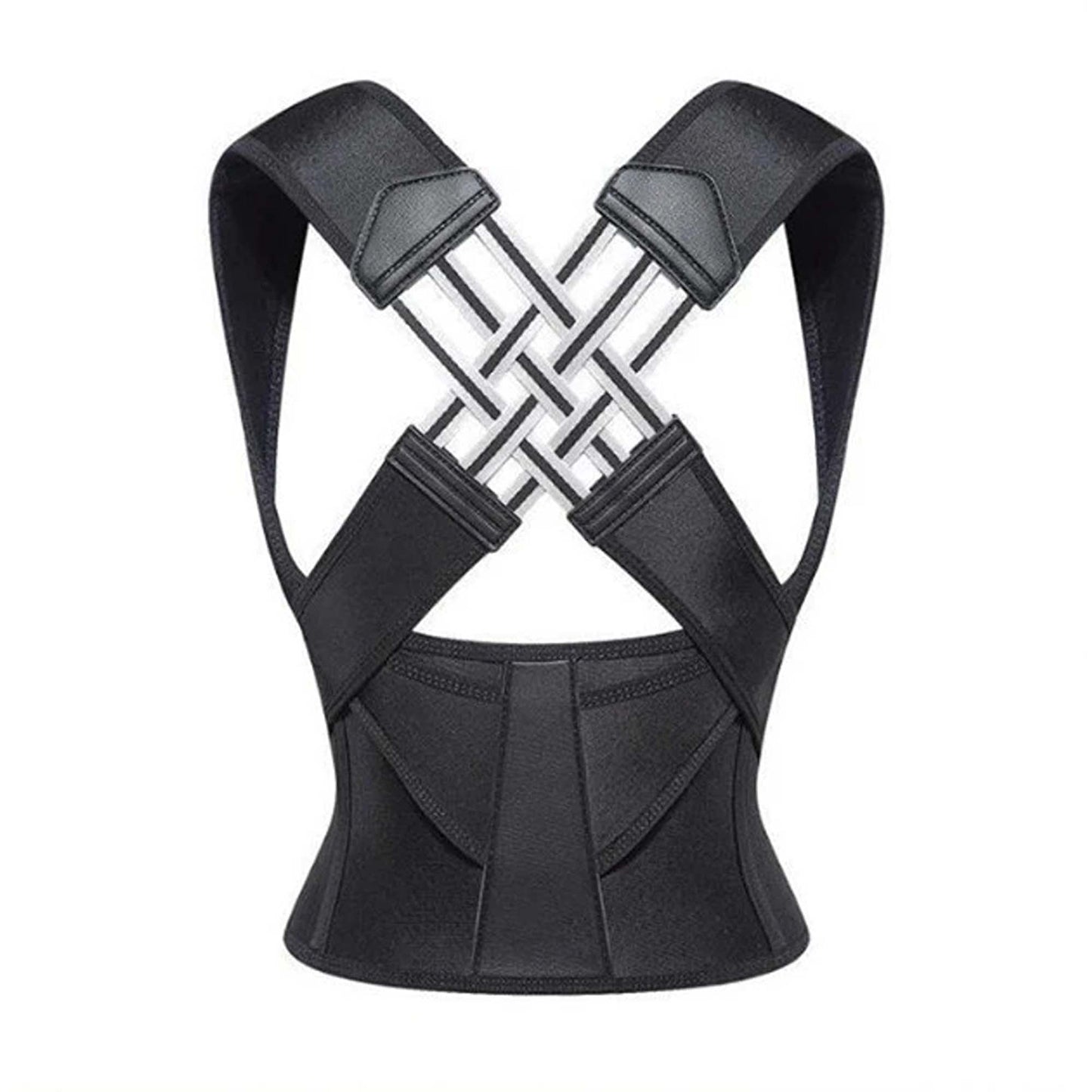 Adjustable Posture Corrector with Lumbar Support