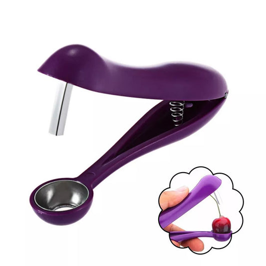 Cherry Seed Remover Stainless Steel Olive and Fruit Pitter Tool