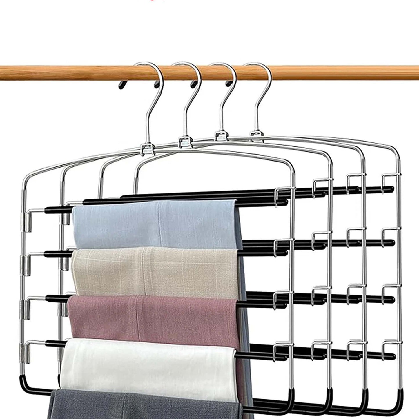 5 Tier Multi Pants Hanger Space Saver