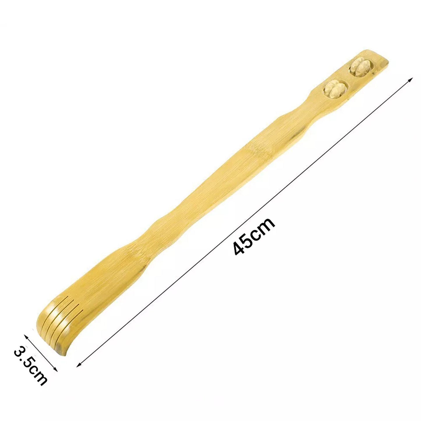 2pcs Wooden Back Scratcher with Long Handle for Body Massage