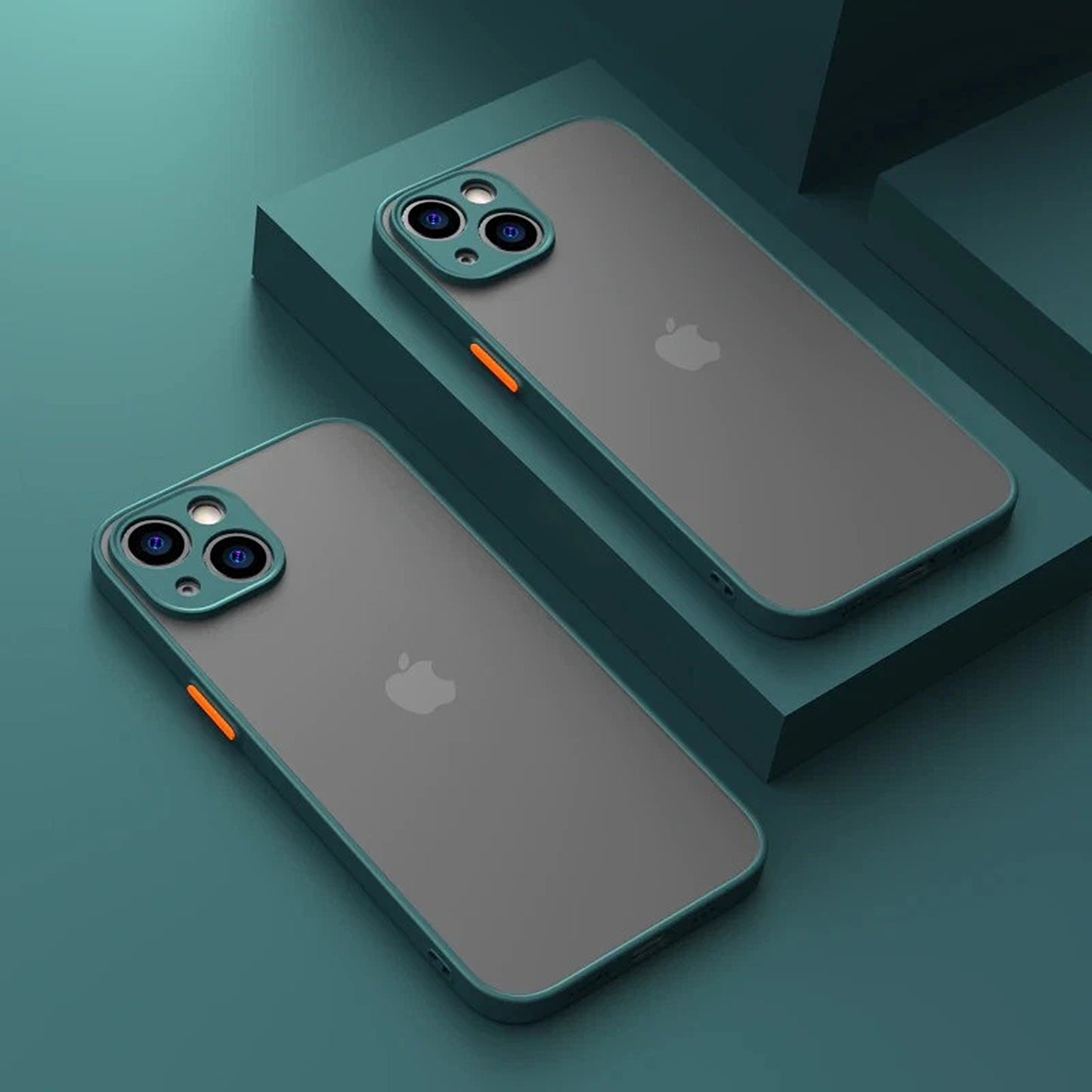 Green Shockproof Protective Case for iPhone 15 14 13 12 11