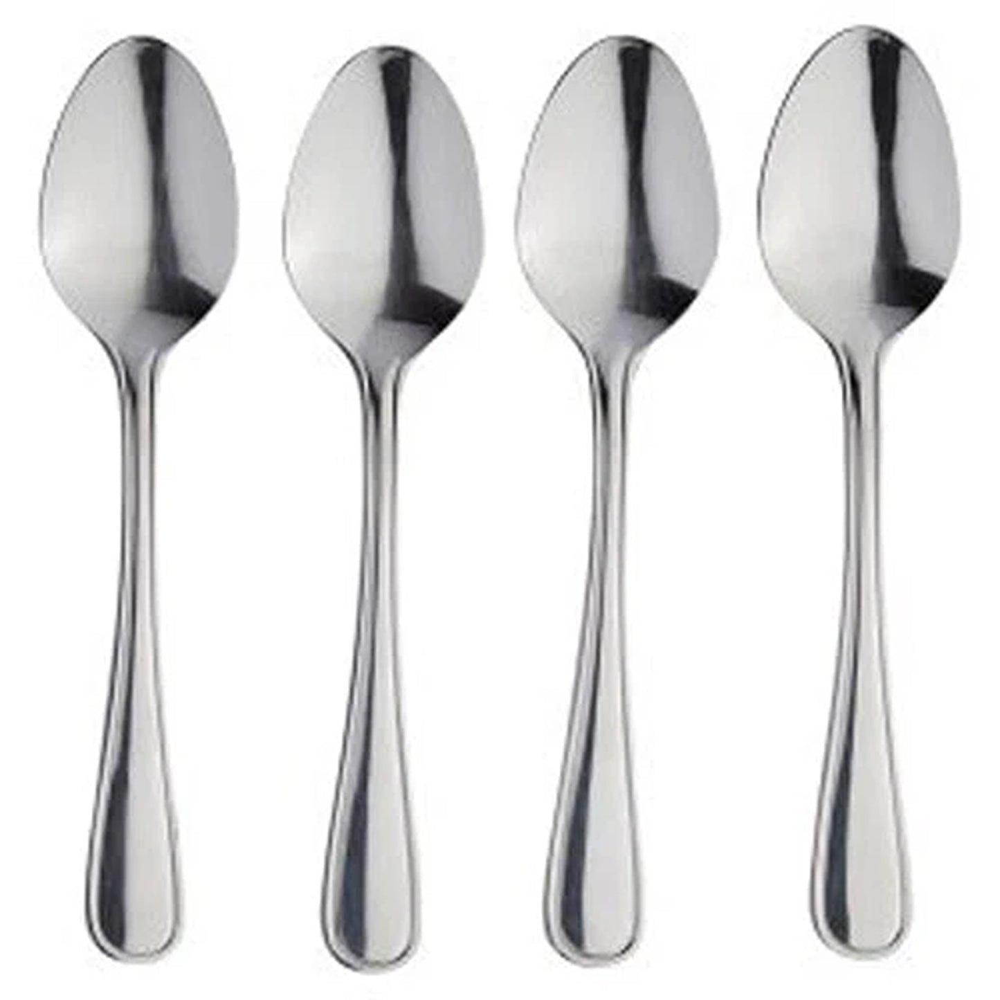 Stainless Steel Teaspoons for Coffee and Tea 6 Pack
