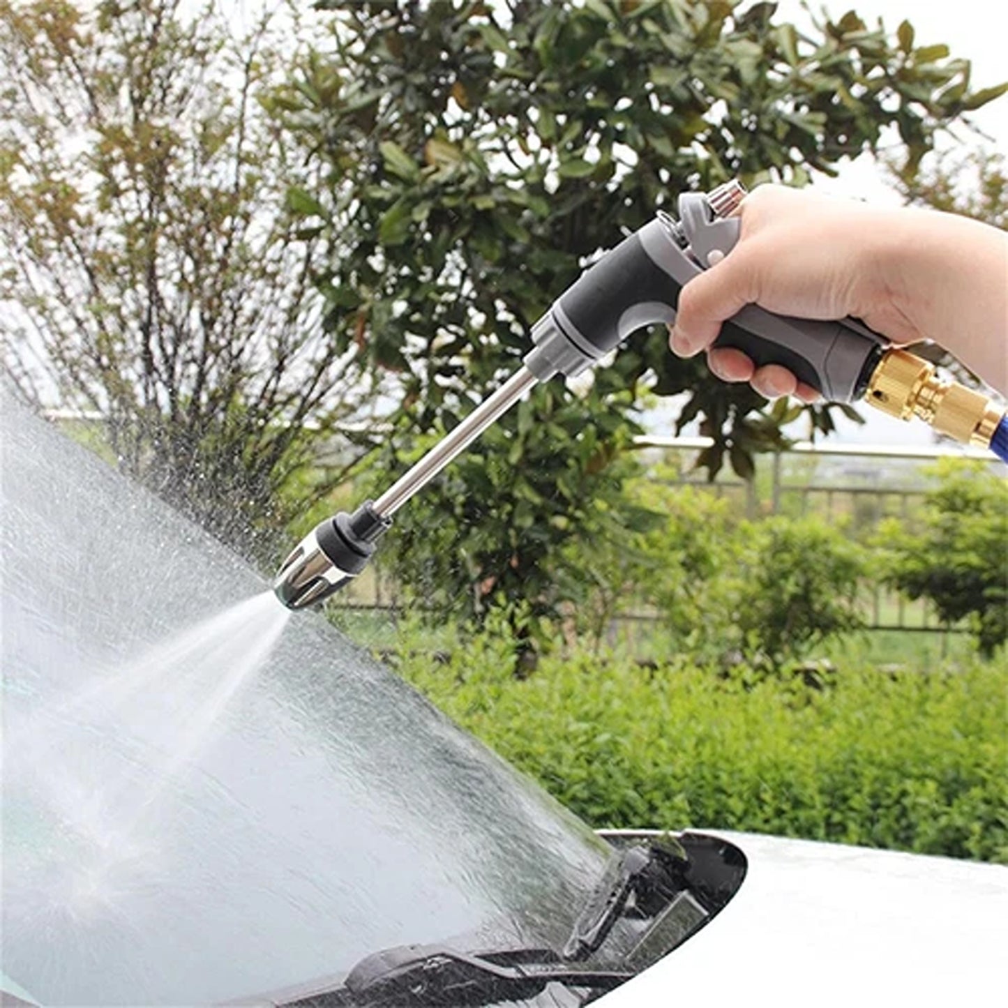 Compact Pressure Washer Cleaner Ideal for Garden and Vehicle Cleaning