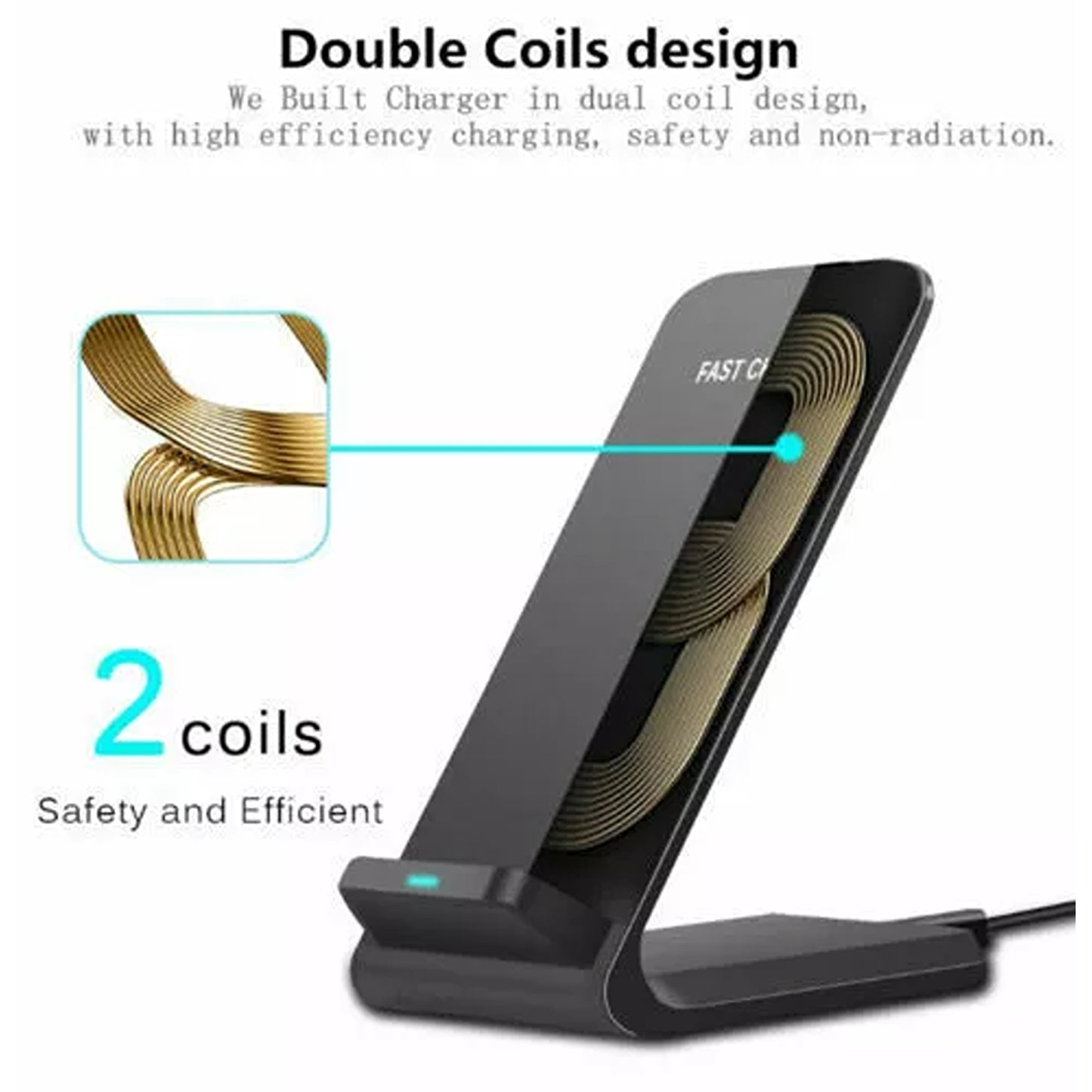 30W Wireless Charging Stand Dock for iPhone 11 12 13 14 Pro Max