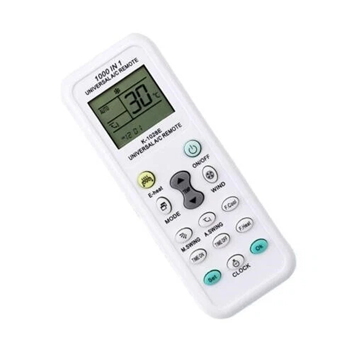 Universal AC Remote Control with LCD Display Model K-1028E
