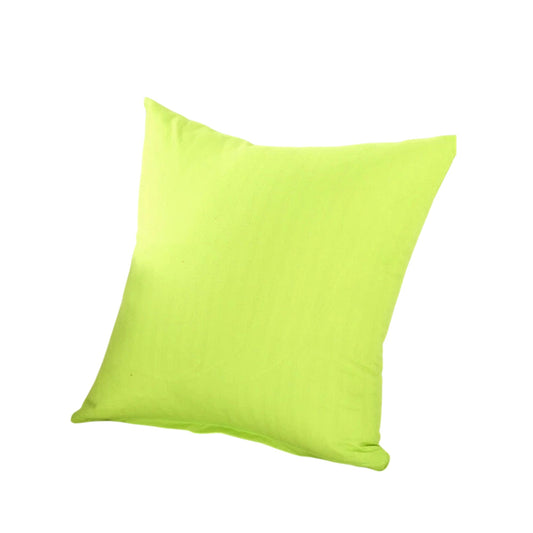Apple Green Minimalist Plain Cushion Cover Soft Decorative Pillow Case
