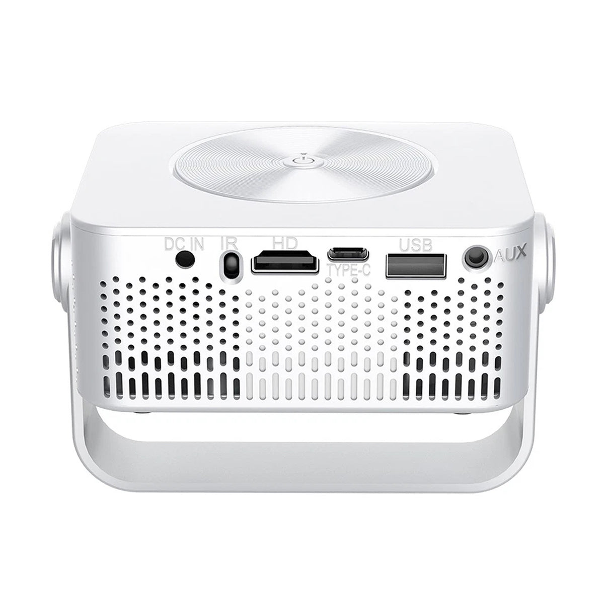 HD 1080p LED Projector with Auto Keystone HDMI USB and AUX Connection