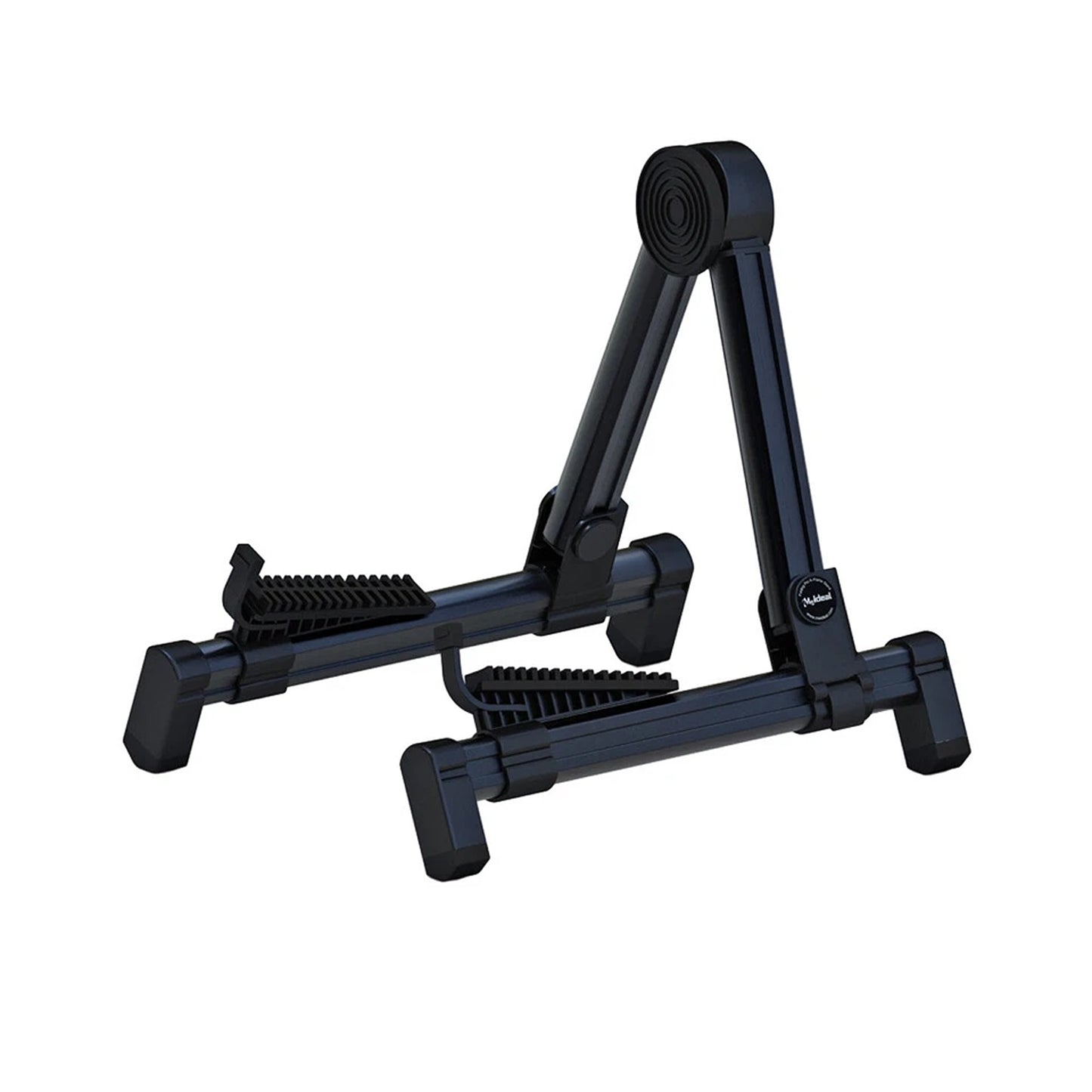 Black Folding Guitar Floor Stand for Electric Acoustic and Bass
