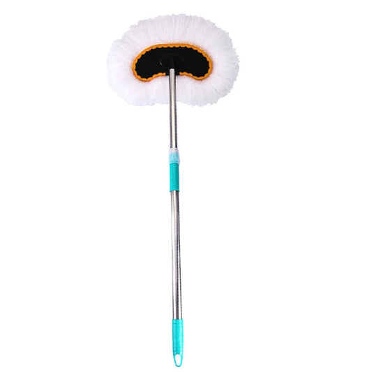 Telescopic Car Wash Mop with Microfiber Dusting Head