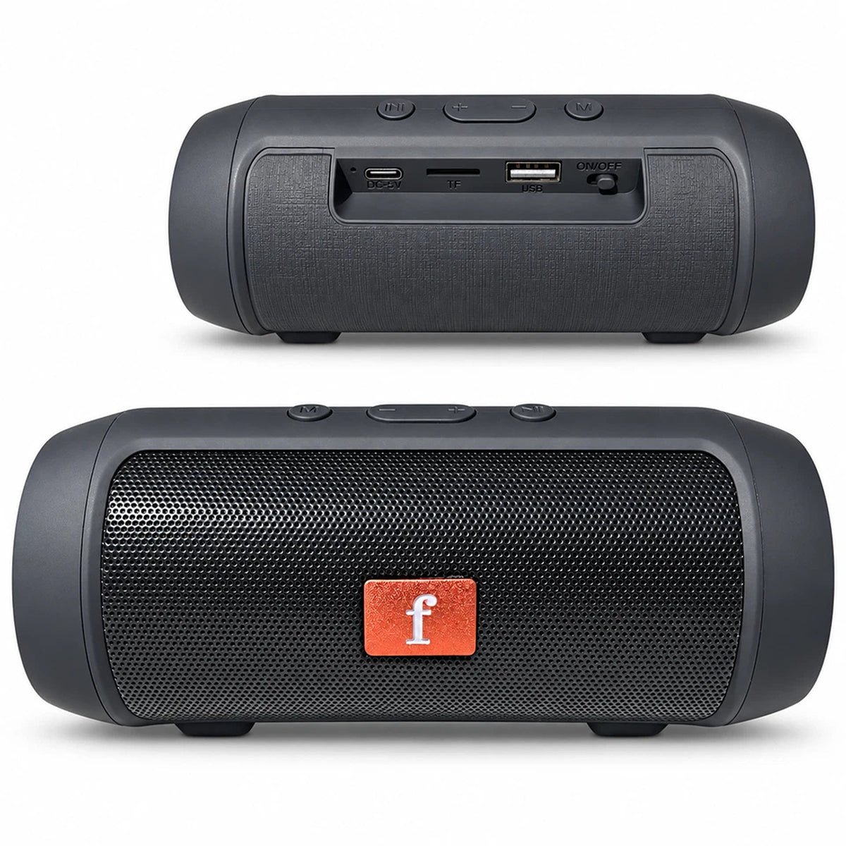 Portable Bluetooth Speaker 5.0 with TWS FM AUX USB TF Card and Type C Charging