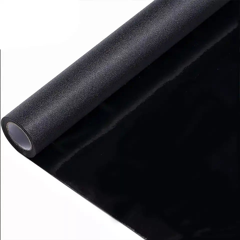 Blackout Static Cling Window Glass Film Privacy Protection To Block Sun Decor