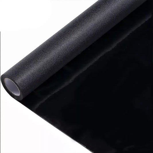 Blackout Static Cling Window Glass Film Privacy Protection To Block Sun Decor