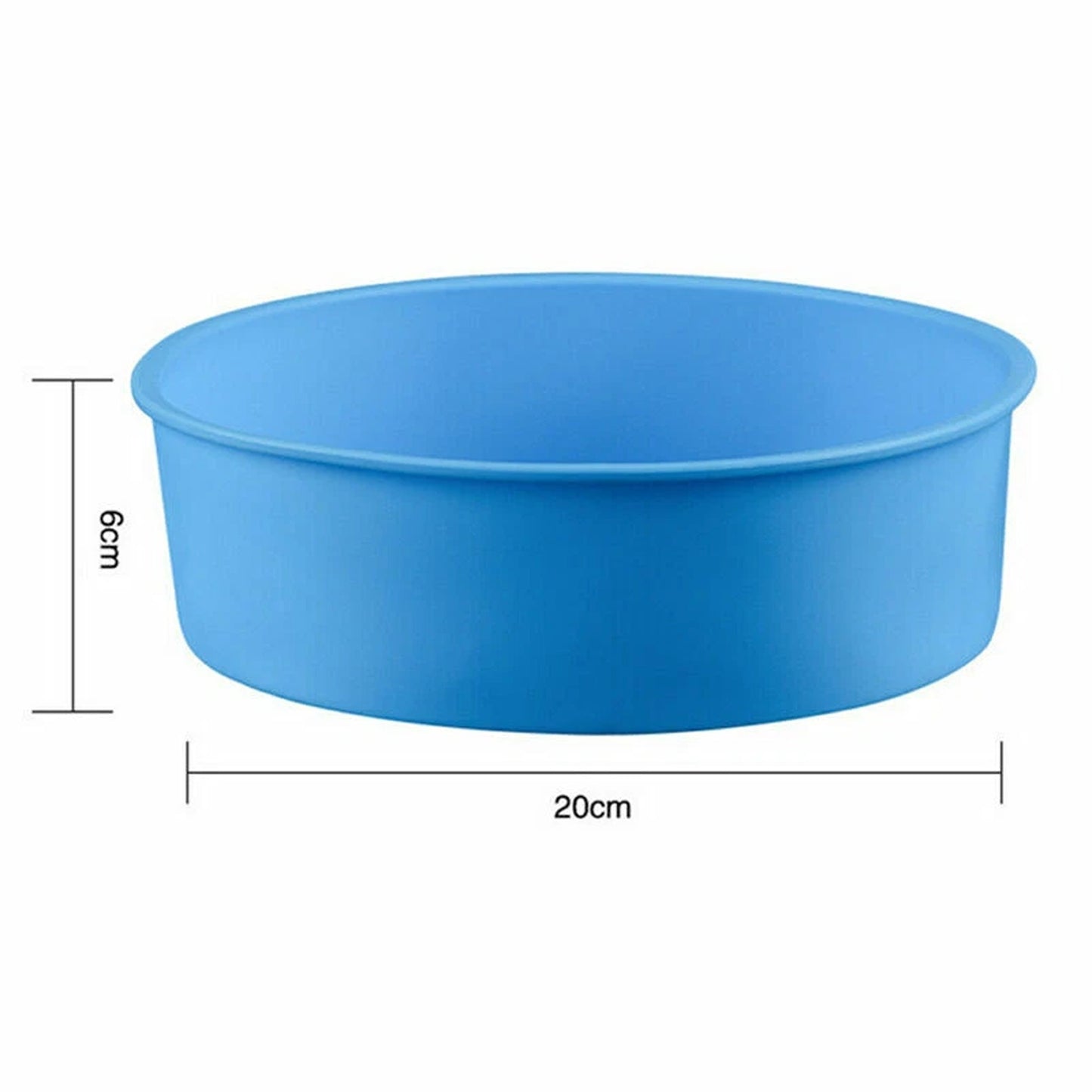 7 Inch Silicone Baking Mold for Cakes and Bread
