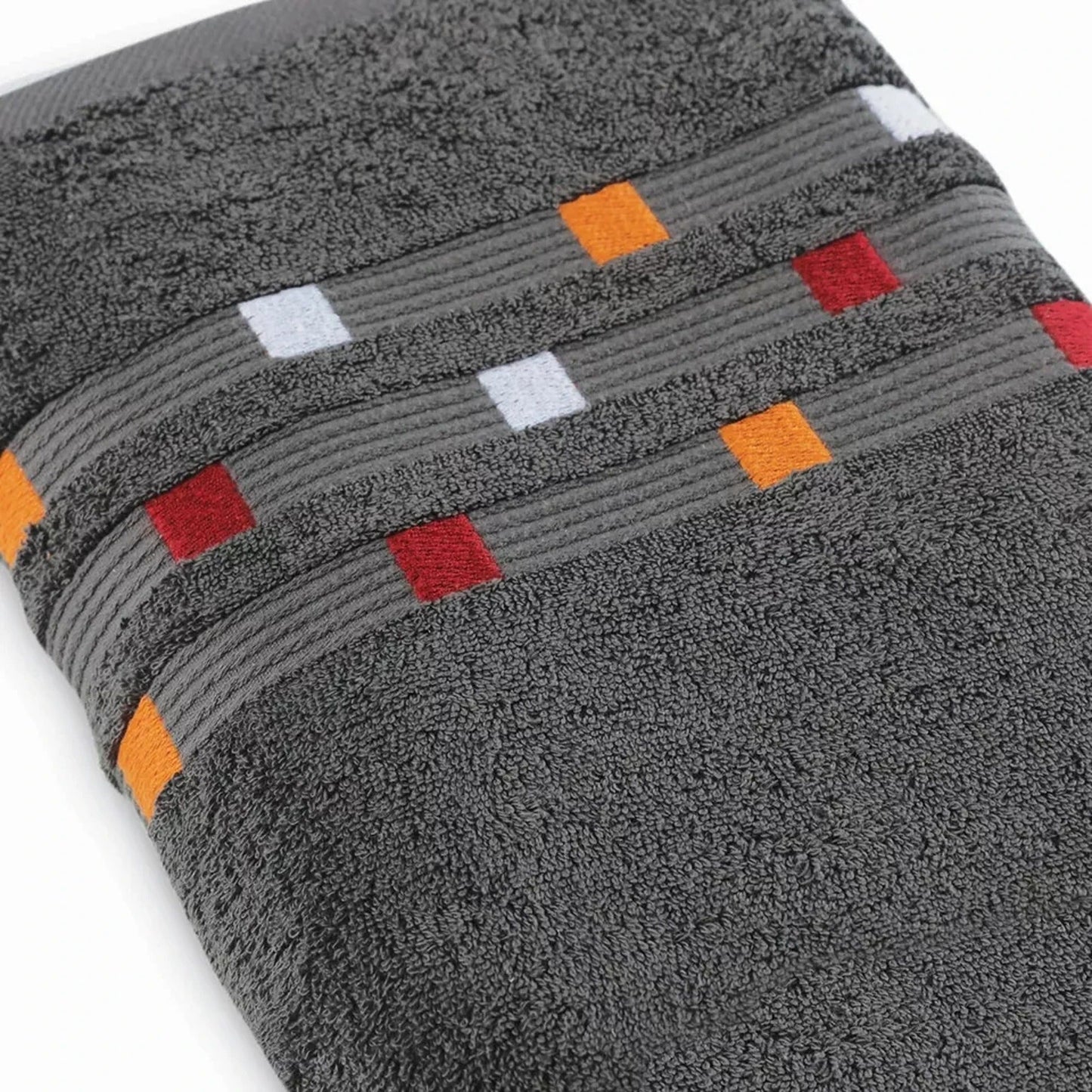 Charcoal Soft and Absorbent Luxury Cotton Towel Set 550 GSM
