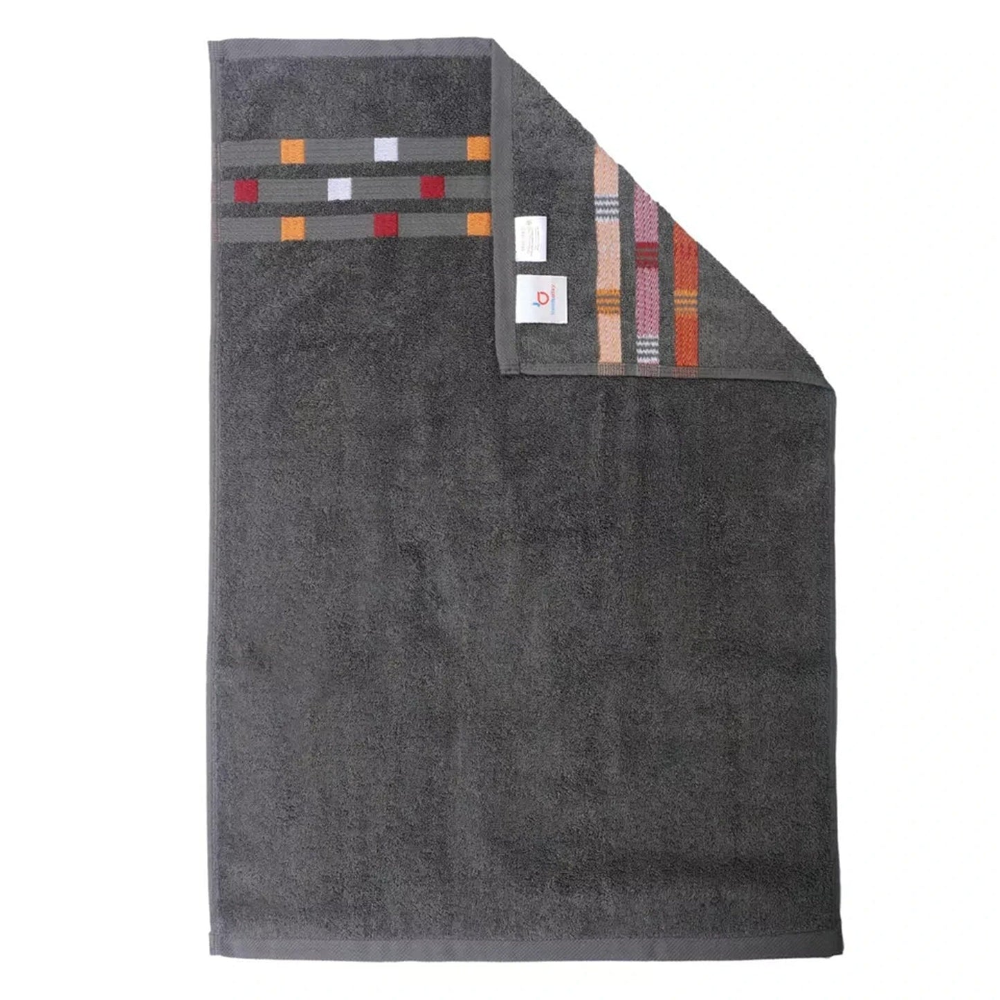 Charcoal Soft and Absorbent Luxury Cotton Towel Set 550 GSM