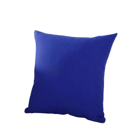 Sapphire Minimalist Plain Cushion Cover Soft Decorative Pillow Case