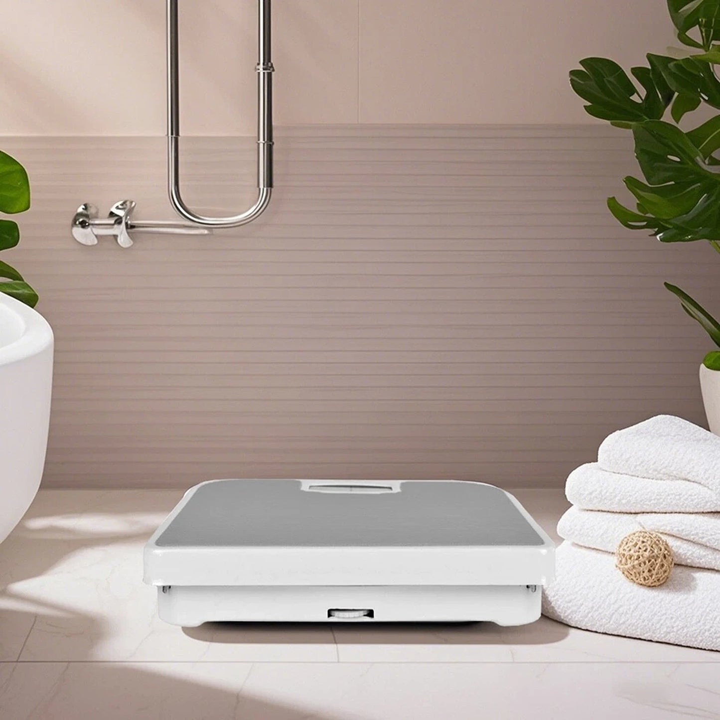 Mechanical Bathroom Scale Machine Weighing Scales Display 130kg Capacity