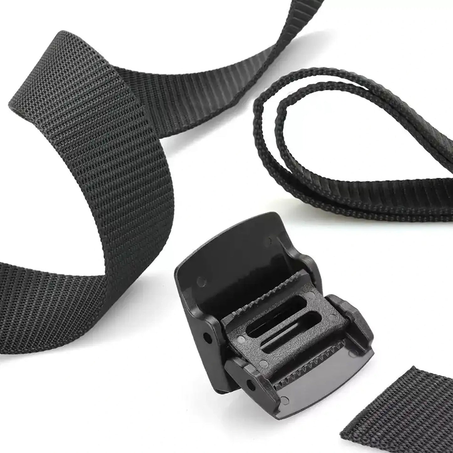 Plastic Buckle Nylon Canvas Belt Military Tactical Waistband Men Women