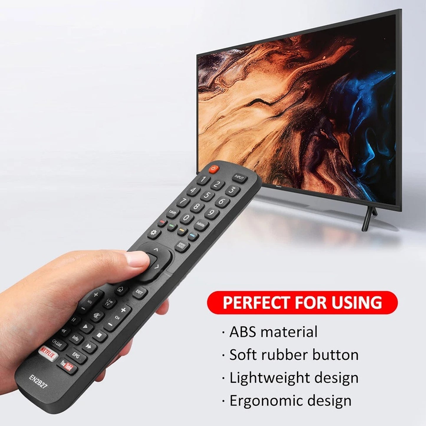 For Hisense TV Remote Control EN2B27 OEM Universal RC3394402/01 3139 238
