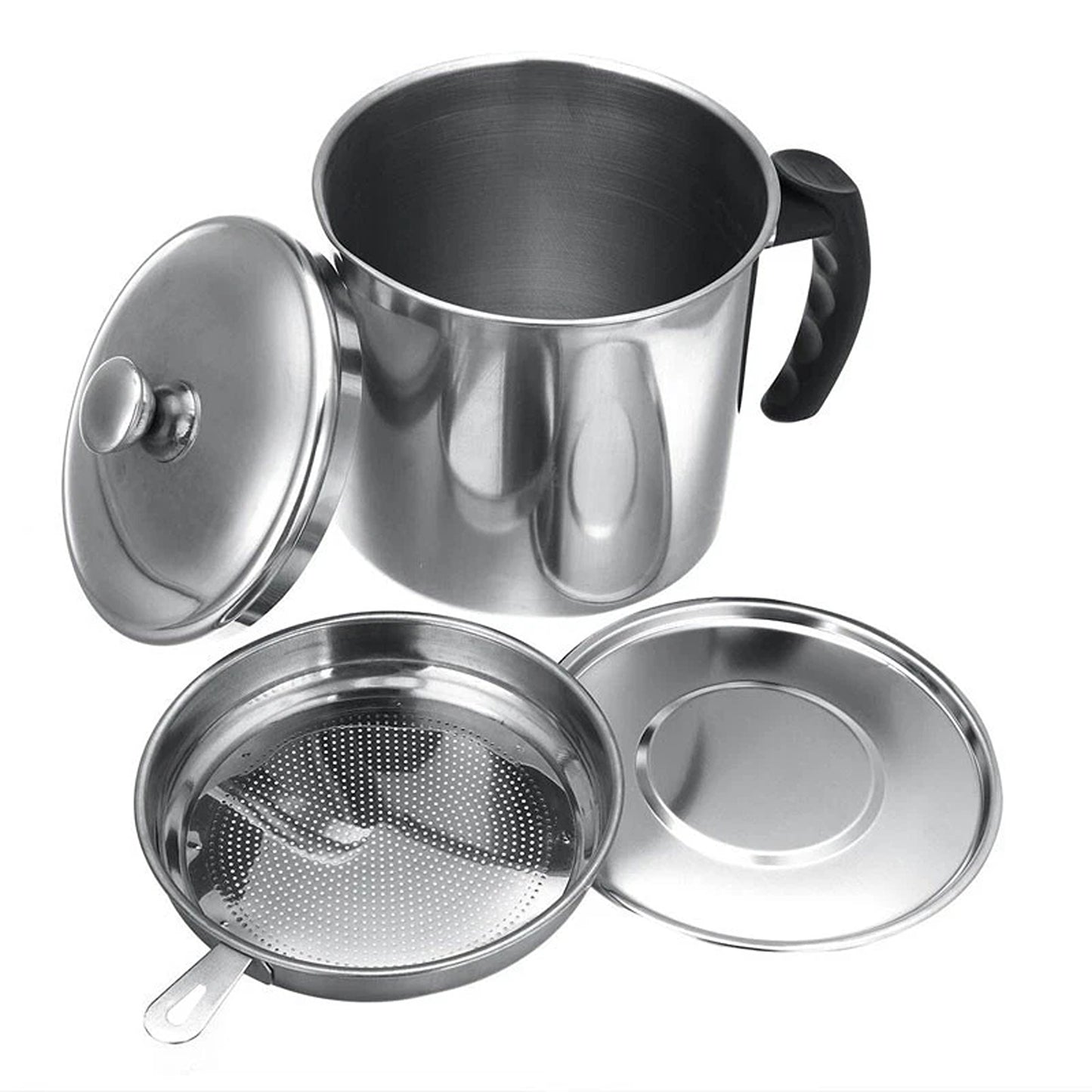 Cooking Oil Strainer Pot with Filter