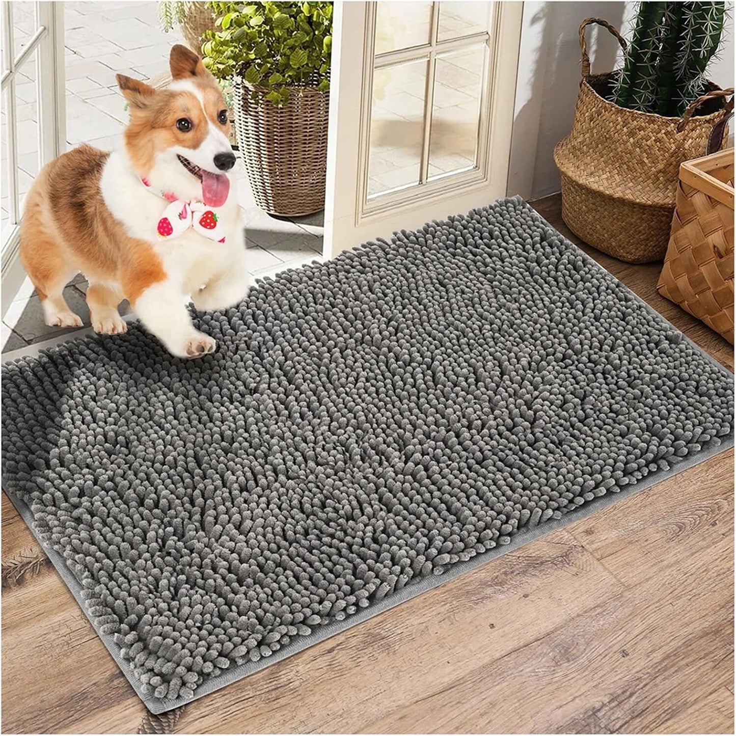 Mud Trapper Floor Mat for Indoor and Outdoor Use
