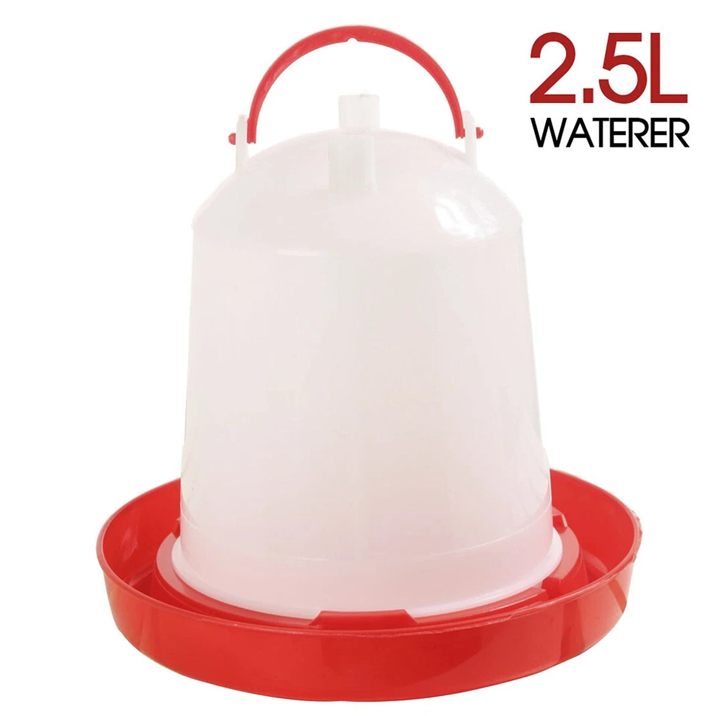 Automatic Chicken Feeder and Waterer Set for Poultry