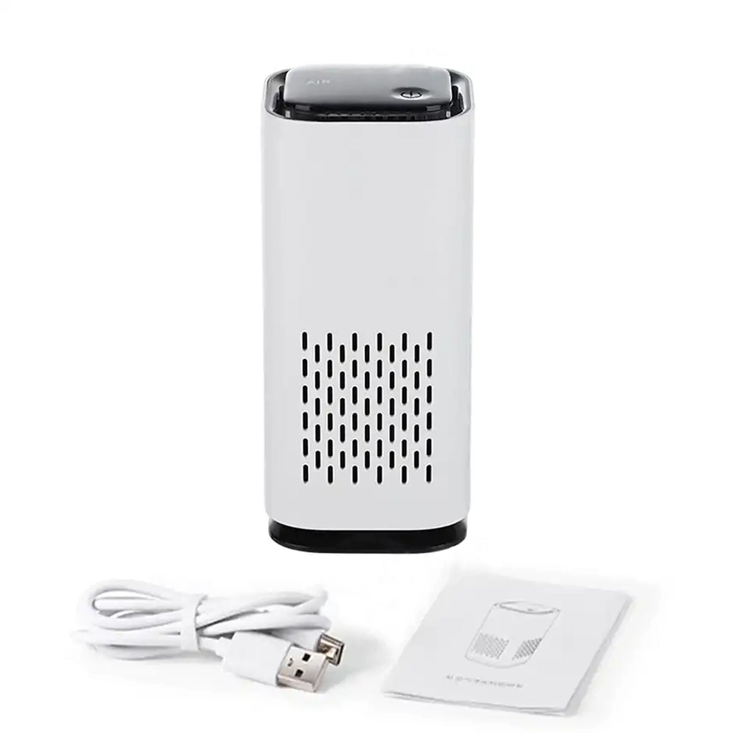 Air Purifier Portable Cleaner Home Car Air Negative Ion Odor Dust